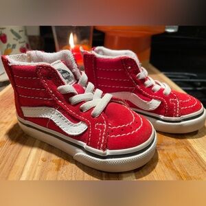Vans Hightops Toddler US 4. Lightly worn